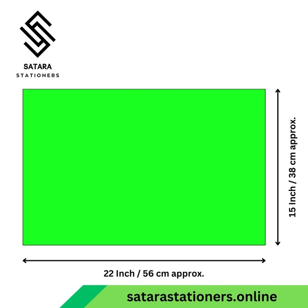 Tinted Paper | A1 Size | 15 X 22 Inch - Green
