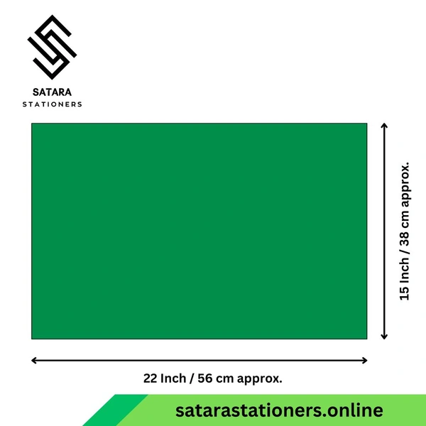 Tinted Paper | A1 Size | 15 X 22 Inch - Dark Green