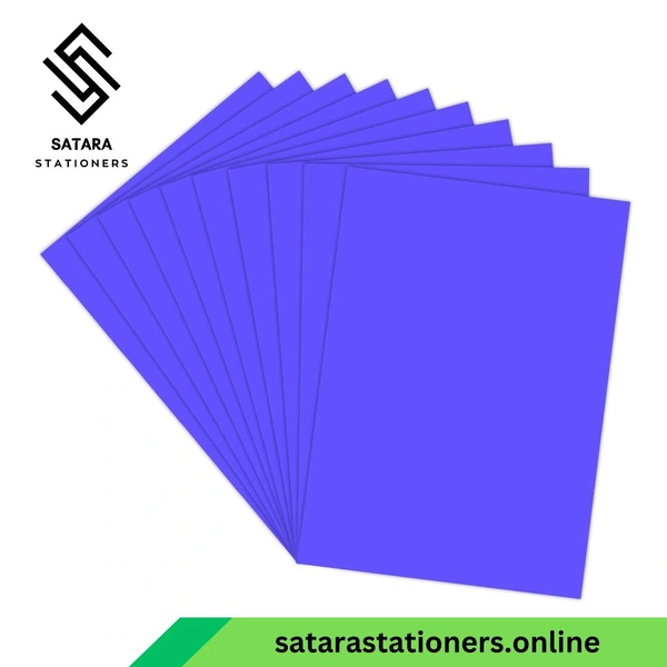 A4 Tinted Papers | Multi Colour Papers | Colourful Paper - Blue