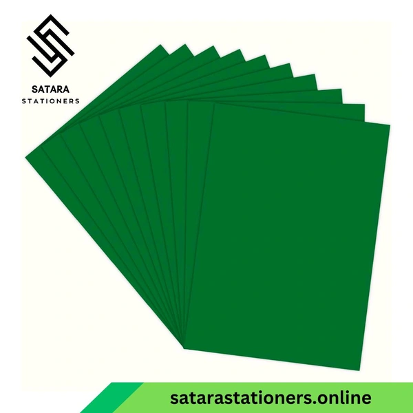 A4 Tinted Papers | Multi Colour Papers | Colourful Paper - Dark Green