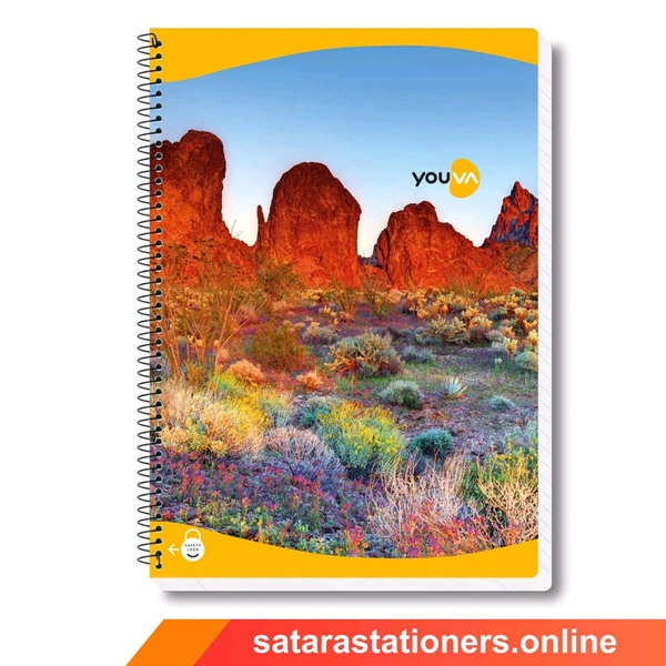 400 Page A4 Youva Spiral Notebook | 21 X 29.7 cm