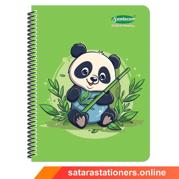 400 Page A4 Sundaram Spiral Notebook | 21 X 29.7 cm