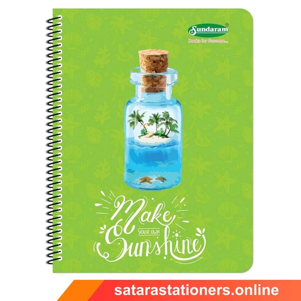 400 Page A4 Sundaram Spiral Notebook | 21 X 29.7 cm