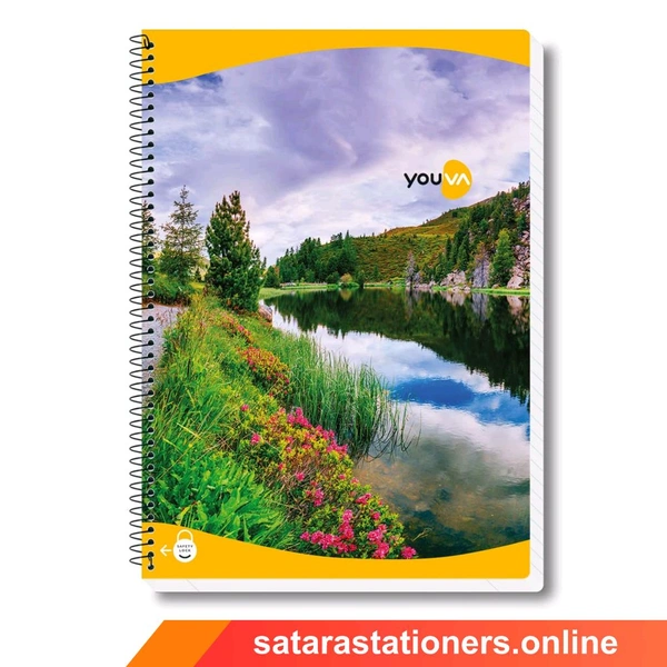 300 Page A4 Youva Spiral Notebook | 21 X 29.7 cm