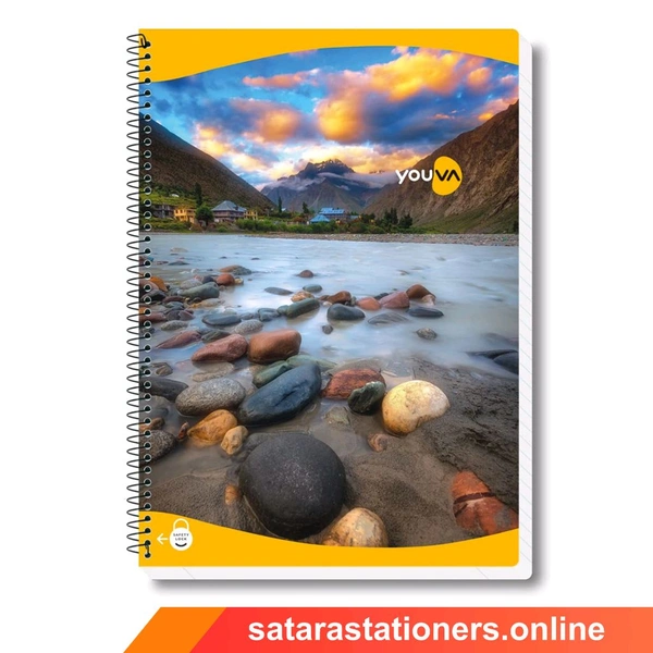 300 Page A4 Youva Spiral Notebook | 21 X 29.7 cm
