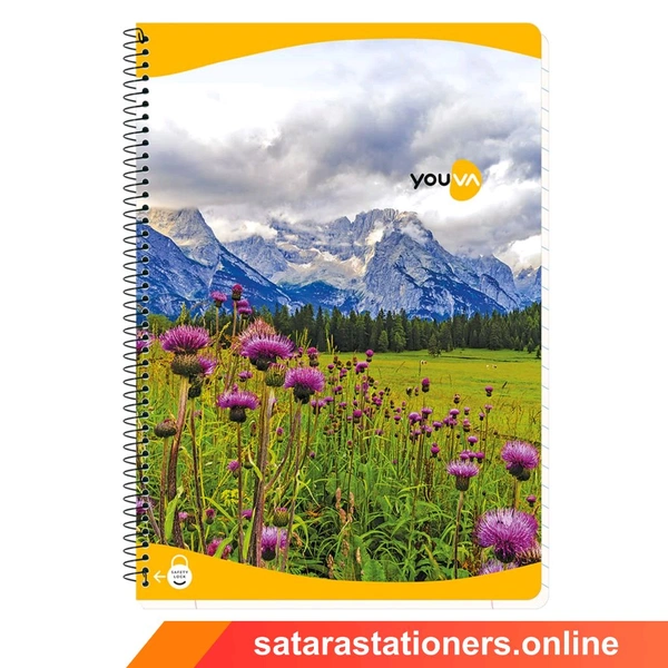 172 Page A4 Youva Spiral Notebook | 21 X 29.7 cm