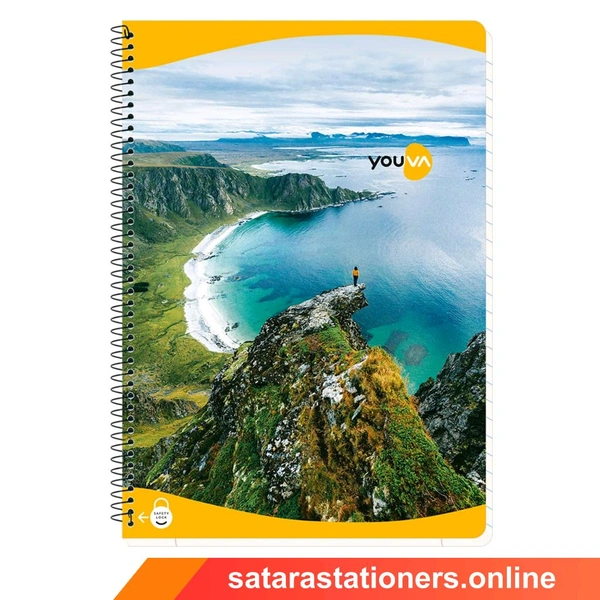 172 Page A4 Youva Spiral Notebook | 21 X 29.7 cm