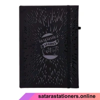 Youva Black Pearl Diary | A5 Size | 240 Pages