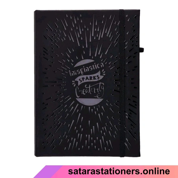 Youva Black Pearl Diary | A5 Size | 240 Pages