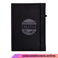Youva Black Pearl Diary | A5 Size | 240 Pages