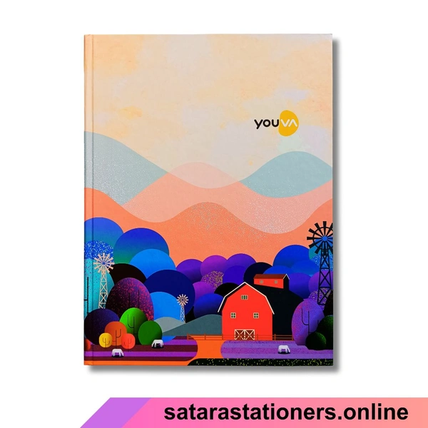 Youva Case Bound Diary | 18 X 24 cm | 288 Pages