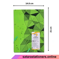Youva Colour Pattern Case Bound Diary | A5 Size