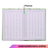 Youva Colour Pattern Case Bound Diary | A5 Size
