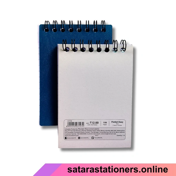 Youva Spiral Pocket Diary 