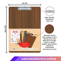Youva Exam Board With Whiteboard | 24 X 34.5 cm