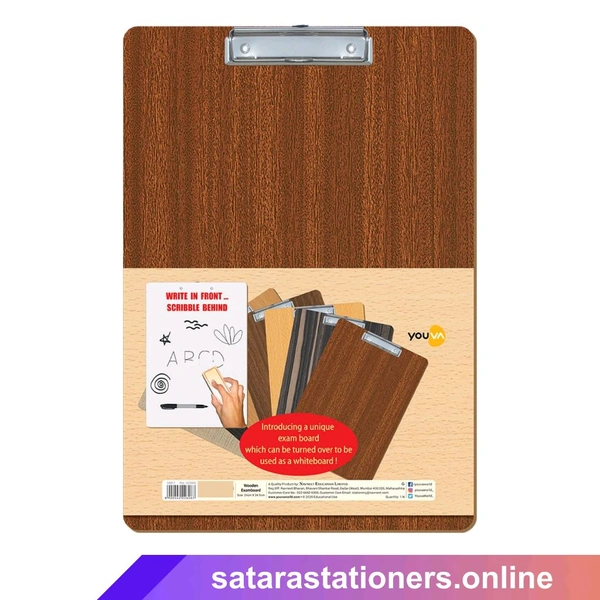Youva Exam Board With Whiteboard | 24 X 34.5 cm