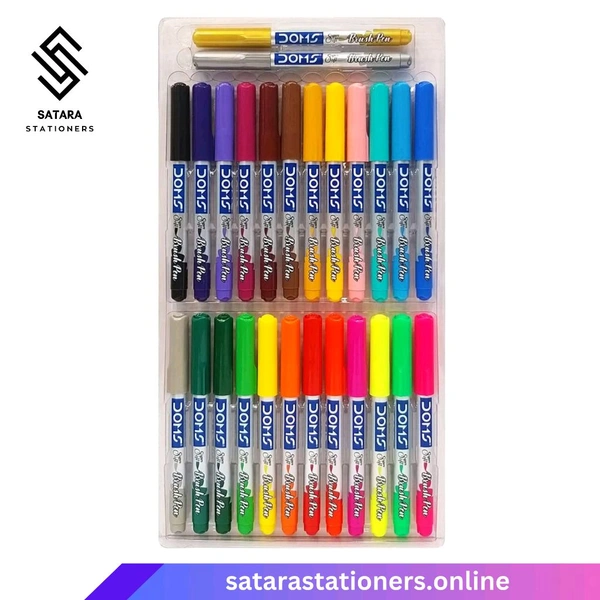 Brush Pens | DOMS  - 26 Shade