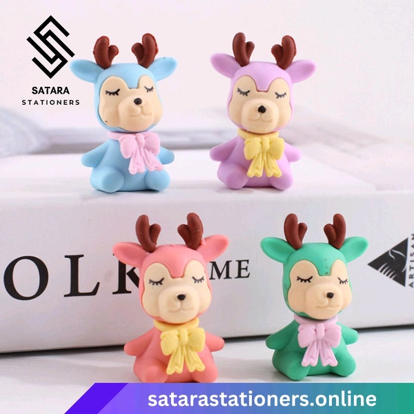 Mini Reindeer Eraser 