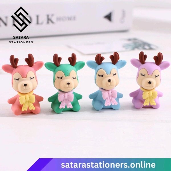 Mini Reindeer Eraser 