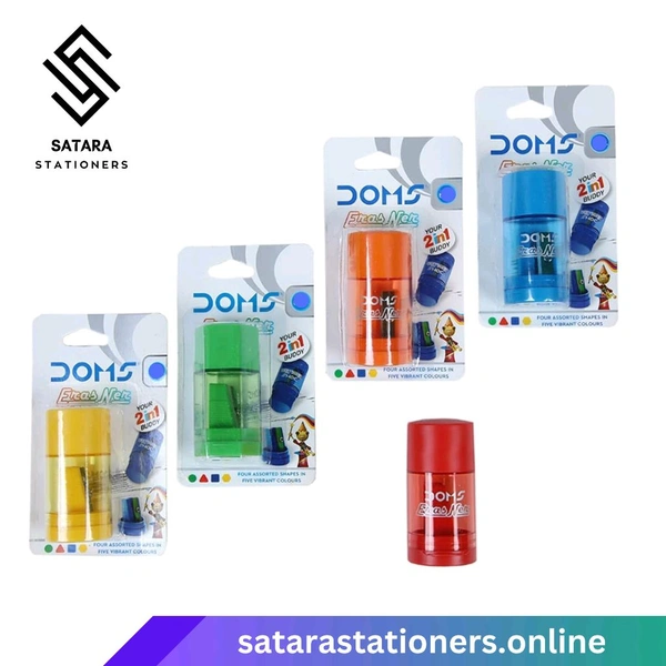 DOMS Eraser + Sharpner Combo