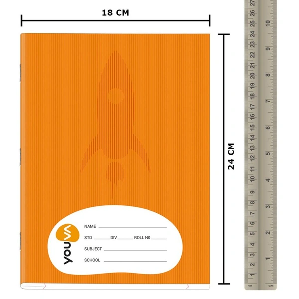 5 Line | 120 Pages A5 Youva Notebook 