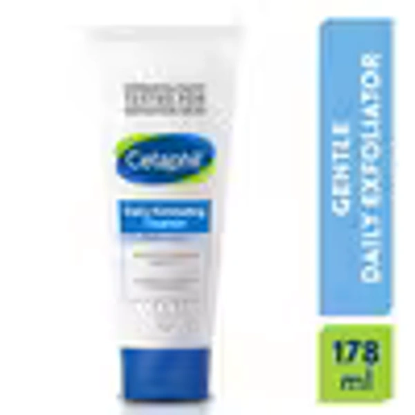 Cetaphil Daily Exfoliating Cleanser With Vit E And B5 All Skin Types Dermatologist Tested - 178 ML