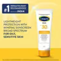 Cetaphil Sun Spf 30 Light Gel Mineral Base For Normal, Dry & Oily Skin - 100 ML
