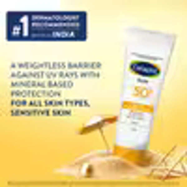 Cetaphil Sun Spf 50 Light Gel Mineral Basefor Normal, Dry & Oily Skin - 50 ML