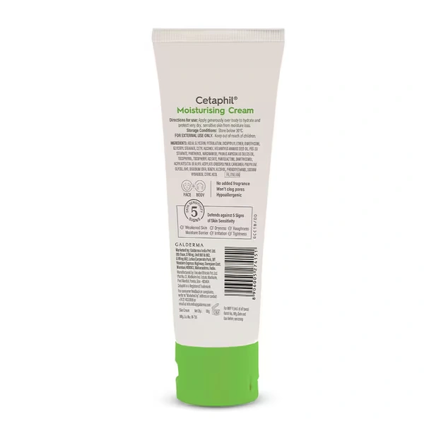Cetaphil Moisturisung Cream,Dry To Normal - 80 GM