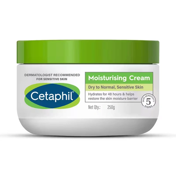 Cetaphil Moisturisung Cream,Dry To Normal - 250 ML