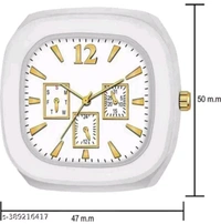 Black and white combo analog watch for kids girl nd boysNam  - White