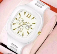 Black and white combo analog watch for kids girl nd boysNam  - White