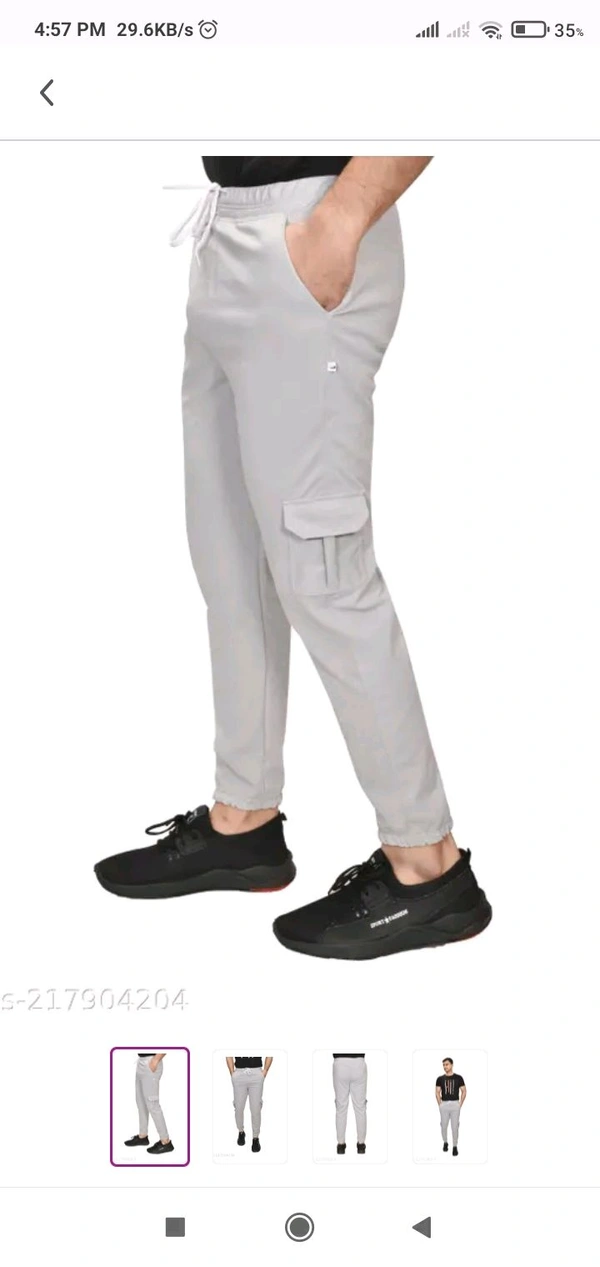 331 Jogger Trackpant Name: 331 Jogger Trackpant Fabric: PolycottonPattern: SolidNet Quantity (N) - Gray