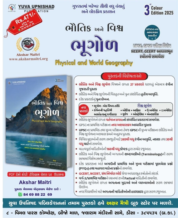 Bhautik ane Vishva Bhugol Yuva 2025