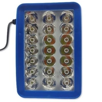 3 Colour Work Lamp Square  - 4*12