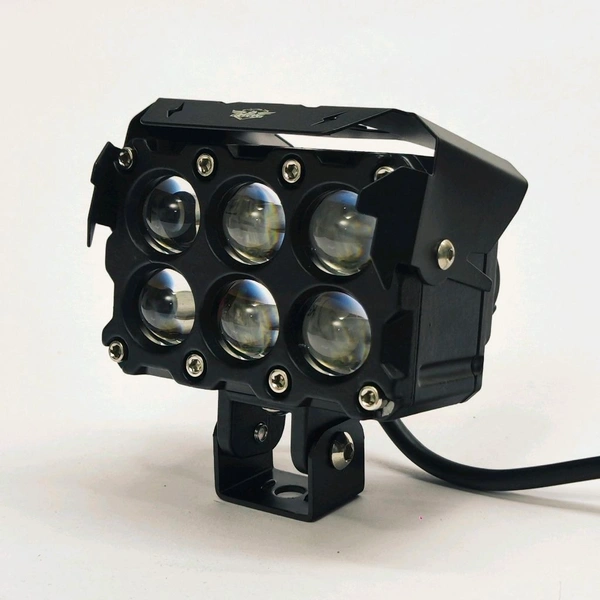 6 Lens Rectangular Heavy Light With Cooling Fan 