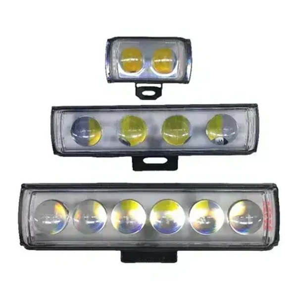High Beam LED Light With Parking Mode (Ullu da patha Pro Max)  - 6 lens with police parking