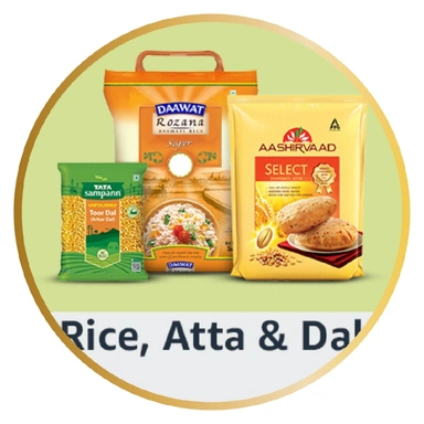 Rice, Aatta & Daal