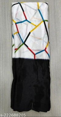 best cotton silk laheriya printed saree - Free Size