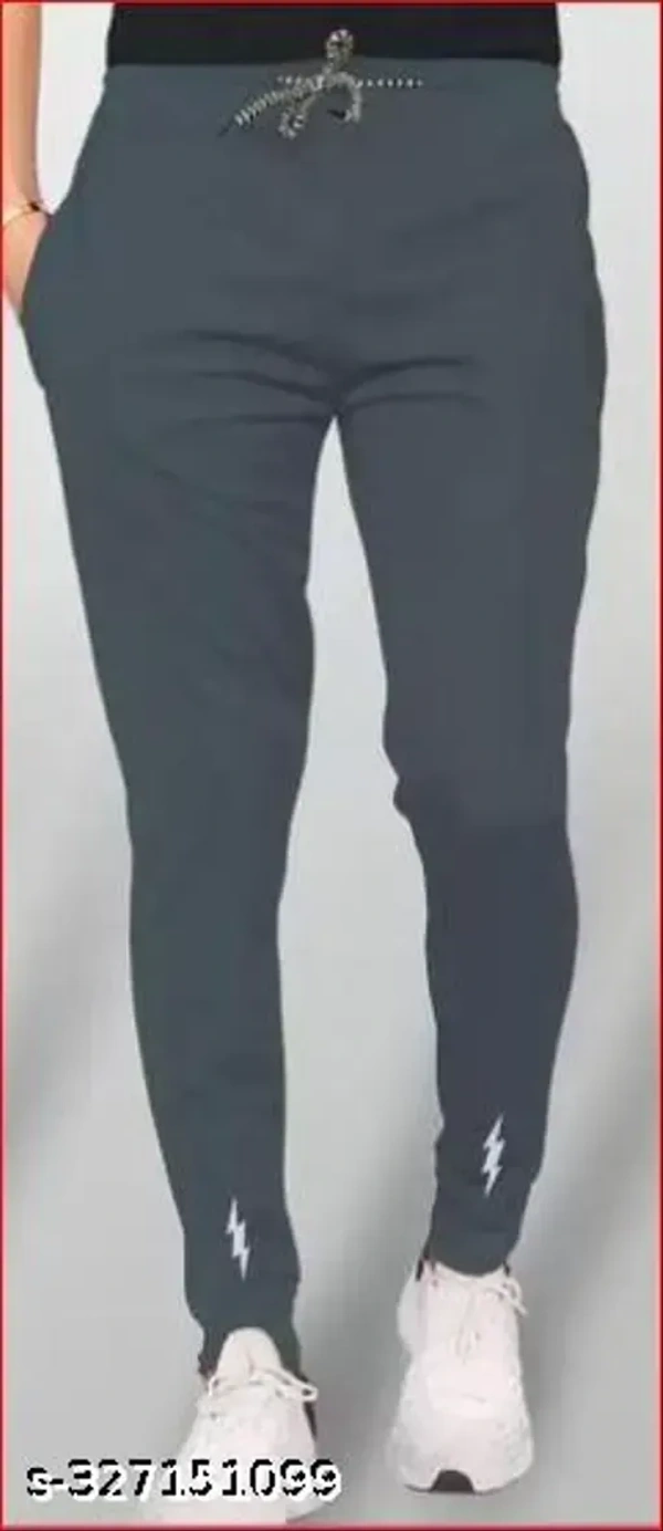Lycra Blend Solis Track Pant for Men (Pack of 2) - M