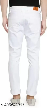 Classic White Jeans – Timeless & Versatile – Perfect Fit for Any Occasion - 34