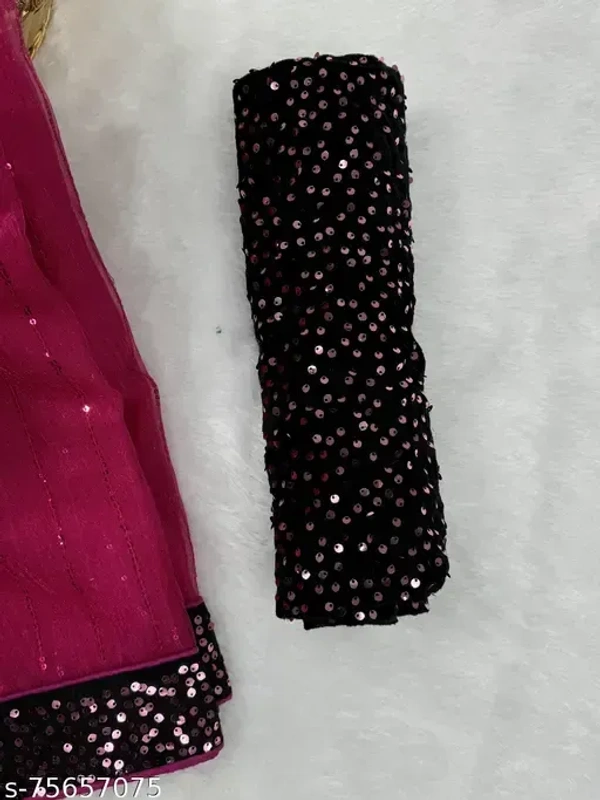 UNIQUE DESIGN SAREE - Free Size