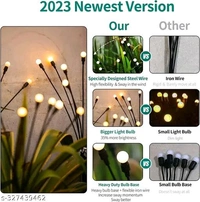 Garden Solar Lights. With Free Dilevery  - Black, Height 26in