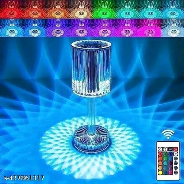 Crystal Lamp Multicolor. With Free Dilevery 