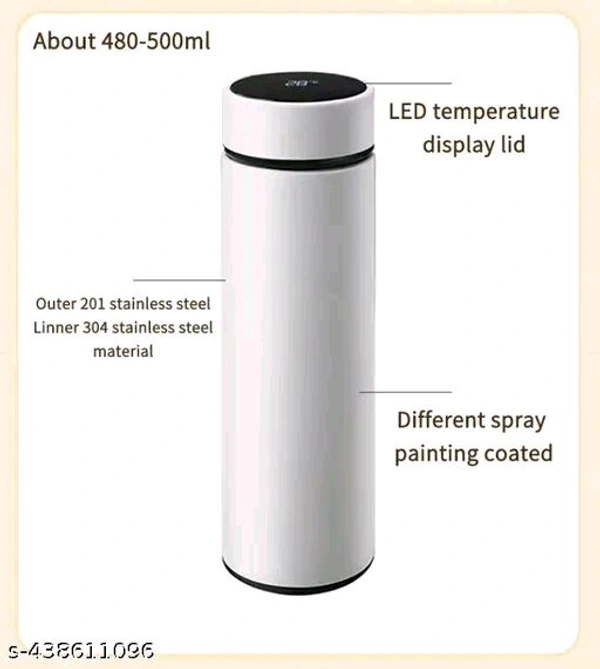 Hot Bottle With LED Temperature Display. With Free Dilevery 