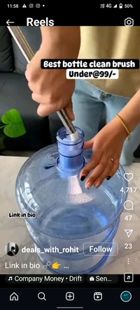 Water Drum Cleaning Brush With Free Dilevery 