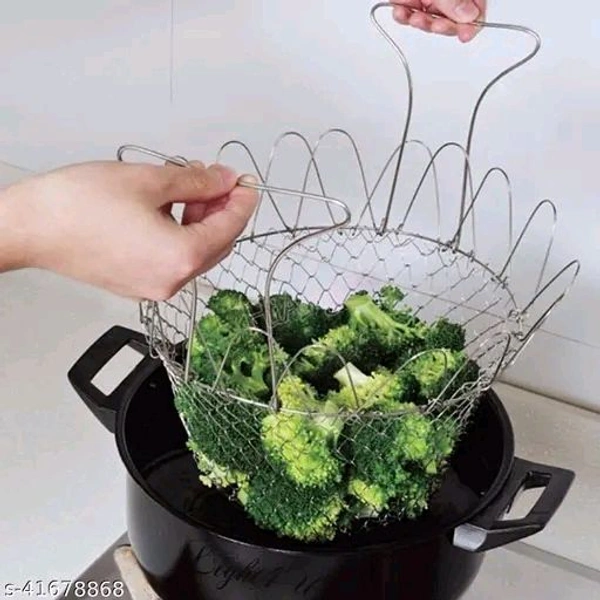 Frying Basket With Stainless Steel. With Free Delivery 🚚🚚.