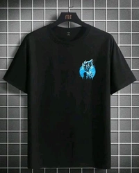 Noruto Uzumaki, Itachi Uchiha,Sasuke Uchiha, Kakashi Hatake, Printed T-shirt For Man  - Black, XXL