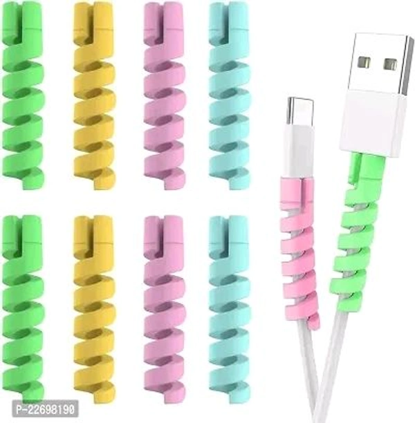 Taken Spiral Charger Cable Protector Data Cable Saver Charging Cord Protective Cable Cover 4 PC'sWithin 6-8 business days However, to find out an actual date of delivery, please enter your pin code.『Protect cables』: the cable protector was designed with highly flexible silicone, which can be applied as phone charger saver and charger protector to completely protect cables for all d - Green