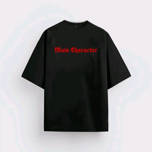 FABLE Main Character Men's Half Sleeves T-Shirt  - Black, M